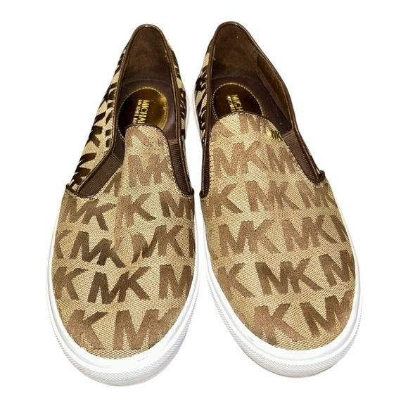 MICHAEL Michael Kors Shoes - MICHAEL KORS SIGNATURE LOGO KEATON SLIP-ON LOAFERS – SIZE 7.5 women’s